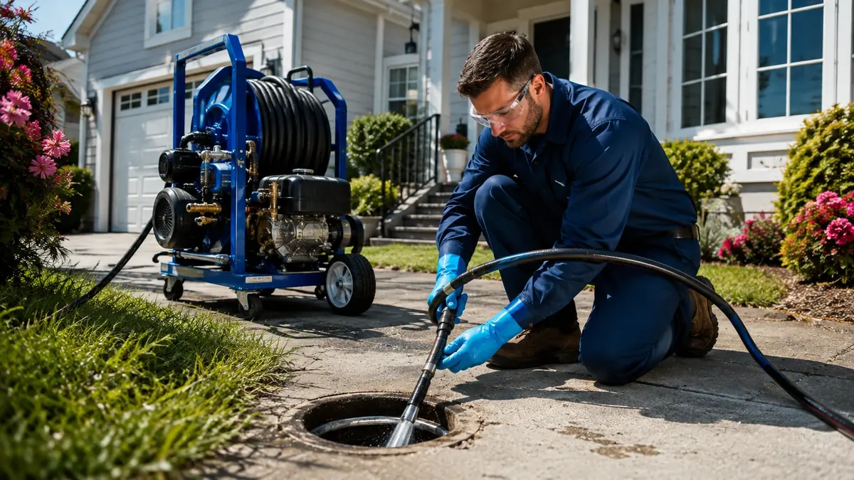 Residential Hydro Jet Drain Cleaning in Firebaugh